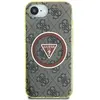 Étui Guess IML Metal Glitter 4G Circle Triangle MagSafe pour iPhone 16...