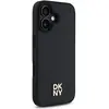 Coque Arrière pour iPhone 16 Compatible MagSafe DKNY Noir
