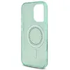 Guess Coque pour iPhone 16 Pro - IML Strass MagSafe (GUHMP16LPFTDTEN) - Vert