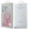 Guess Coque MagSafe IML Glitter Gradient iPhone 16 Pro - Pink