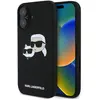 Karl Lagerfeld Coque De Téléphone Liquid Silicone Double Heads Magsafe Iphone 16 Plus