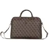 Torba Guess 4G Poche zippée Logo triangulaire 15 Brzowy
