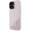 Karl Lagerfeld Coque pour iPhone 16 - CG MOBILE - KLHMP16SSCMKMPCP - Silicone - Souple - Élégante