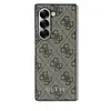 GUESS Coque pour Samsung Galaxy Z Fold 6 Edition 4G Charm avec Pendentif Marron