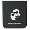 Coque Pliable pour Galaxy Z Fold 6 Saffiano Karl et Choupette Noir
