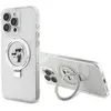 Coque MagSafe pour iPhone 16 Pro Max avec Bague Support Antichoc Blanc