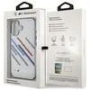 Étui BMW pour iPhone 16 6.1 gris étui rigide Motosport IML Random Stripes - Neuf
