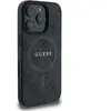 Coque de Protection pour iPhone 16 Pro Max MagSafe Imprimé 4G Guess Noir