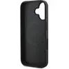 GUESS Coque pour iPhone 16 - Peony Script MagSafe (GUHMP16SPGPYSK) - Noir