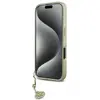 Étui Guess pour iPhone 16 6.1 noir étui rigide 4G Charms Collection - Neuf