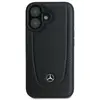 Mercedes-Benz Étui Mercedes pour iPhone 16 Plus 6.7 noir étui rigide Leather Urban - Neuf