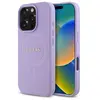 Étui Guess pour iPhone 16 Pro 6.3 violet étui rigide Saffiano MagSafe - Neuf