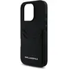 Etui Karl Lagerfeld Hc GrainéPolyuréthaneCardsl Metal Elong Do Iphone 16 Pro Czarny