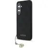 Coque Guess 4G Charms Collection pour Samsung Galaxy S24 FE (gris)