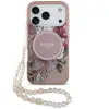 Guess Coque De Téléphone Iml Flowers Pearl Strap Magsafe Iphone 17 Pro