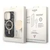 GUESS Coque Marbre + Chargeur iPhone 14 Pro