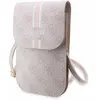 CG MOBILE Guess 4G Sac Portefeuille Motif Rayures Rose