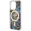 Guess Coque De Téléphone Guhmp14xhleopwb Iphone 14 Pro Max 6.7 Niebieski Leopard