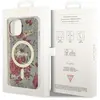 Guess Flower MagSafe - Coque pour iPhone 14 (Vert) - 3666339115593