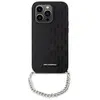 Karl Lagerfeld Saffiano Monogram Chain - Étui pour iPhone 14 Pro Max (...