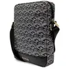 GUESS Sacoche GUTB10HGCFSEK 10" noire à rayures GCube pour tablette, Noir