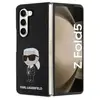 Coque pour Galaxy Z Fold5 en Silicone Rigide Ikonik Noir