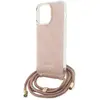 Guess Coque De Téléphone Guhcp15lhc4sep Iphone 15 Pro 6.1 Crossbody Cord 4g Print