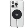 Karl Lagerfeld Chargeur inductif - Mercedes - Big Silver Logo - 15W - Noir - MagSafe