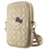 CG MOBILE Hello Kitty HKPBPEKHBPD Sac à bandoulière dorée avec noeuds matelassés