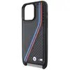 Bmw Coque De Téléphone Bmhcp15l23psvtk Iphone 15 Pro 6.1 M Edition Carbon Tricollines&strap