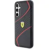 Ferrari Twist Metal Logo - Coque Samsung Galaxy S23 FE (noir)