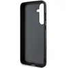 Coque pour Galaxy S24 Saffiano Karl et Choupette Rigide Elégant Gris