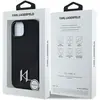 Étui Karl Lagerfeld Silicone Shadow Metal Initial MagSafe pour iPhone ...