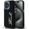 Karl Lagerfeld Coque De Téléphone Metal Script Logo Iphone 15 Pro Max