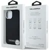 Étui Karl Lagerfeld FW Metal Plate MagSafe pour iPhone 15 noir - Neuf