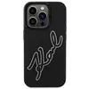 Karl Lagerfeld Coque De Téléphone Klhcp15l3drksdlk Iphone 15 Pro 6.1´´
