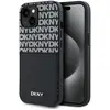 DKNY Coque Arrière pour iPhone 15 avec une Pochette pour Cartes Noir