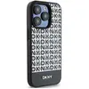 Dkny Coque de Protection pour iPhone 15 Pro à Bande Inférieure MagSafe Noir