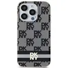 Dkny Coque De Téléphone Dkhmp13xhcptsk Iphone 13 Pro Max 6.7 Iml Checke Mono Pattern&printed Stripes