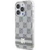 Dkny Coque De Téléphone Dkhmp14lhcptse Iphone 14 Pro 6.1 Bezowy Iml Checke Mono Pattern&printed Stripes