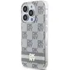 Dkny Coque De Téléphone Dkhmp15lhcptse Iphone 15 Pro 6.1 Bezowy Iml Checke Mono Pattern&printed Stripes