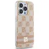 Dkny Coque De Téléphone Dkhmp13xhcptsp Iphone 13 Pro Max 6.7 Iml Checke Mono Pattern&printed Stripes