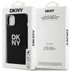 DKNY Liquid Silicone Metal Logo - Coque pour iPhone 15 Plus / 14 Plus (noir)