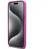 Dkny Coque Arrière pour iPhone 15 Pro Max Compatible MagSafe Rose