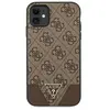 Guess 4G Triangle Collection - Coque iPhone 11 (Marron)