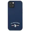 US Polo USHCP13SSFGV Coque en silicone pour iPhone 13 Mini 5,4" Bleu m...