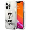 Karl Lagerfeld iPhone 13 Pro Max - Glitter Argent