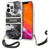 Guess Coque De Téléphone Guhcp13xkcabbk Iphone 13 Pro Max 6.7 Camo Strap Collection