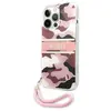 CG MOBILE Coque pour iPhone 13 Pro avec Bords Surélevés Dragonne Amovible Camouflage