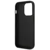 Coque pour iPhone 14 Pro - Saffiano (KLHCP14LSAPKKHK) - Tête de Karl